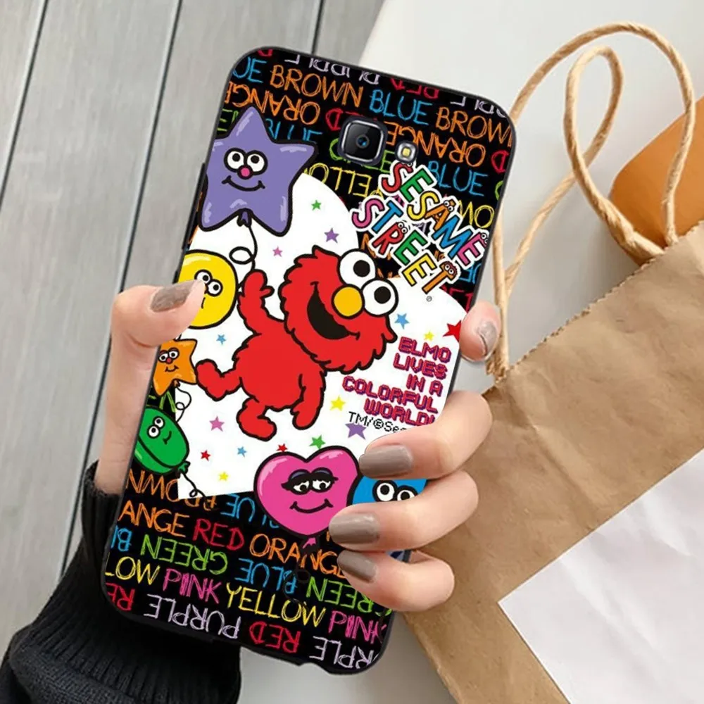 Sesames Cookie Elmo Phone Case For Samsung J 7 plus 7core J7 neo J6 plus prime J6 J4 J5 Mobile Cover