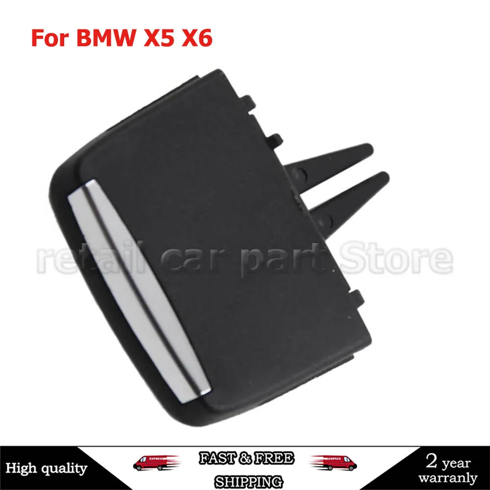 For BMW X5 X6 E70 E71 Air Conditioning Vent Toggle Piece Outlet Card Pad Clip Repair Bag Wind Direction Adjustment Plectrum Knob