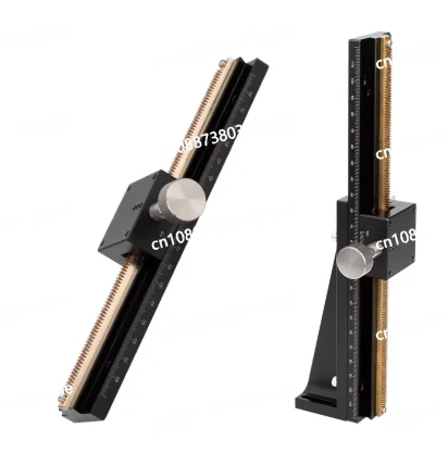X-axis displacement platform long stroke LWX40 slider gear rack manual fine adjustment small precision dovetail groove slide