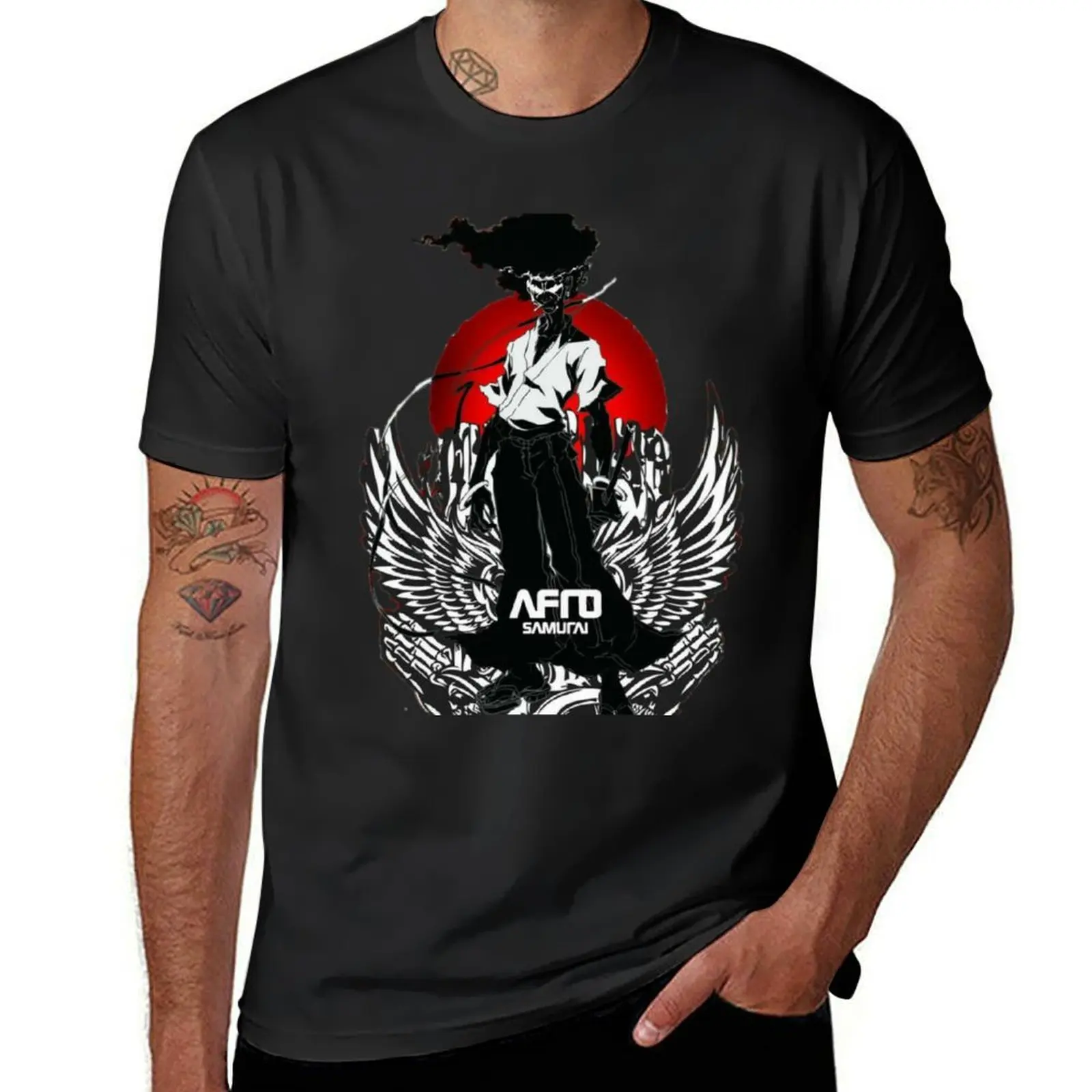 Afro Samurai T-Shirt cute clothes vintage clothes mens clothes