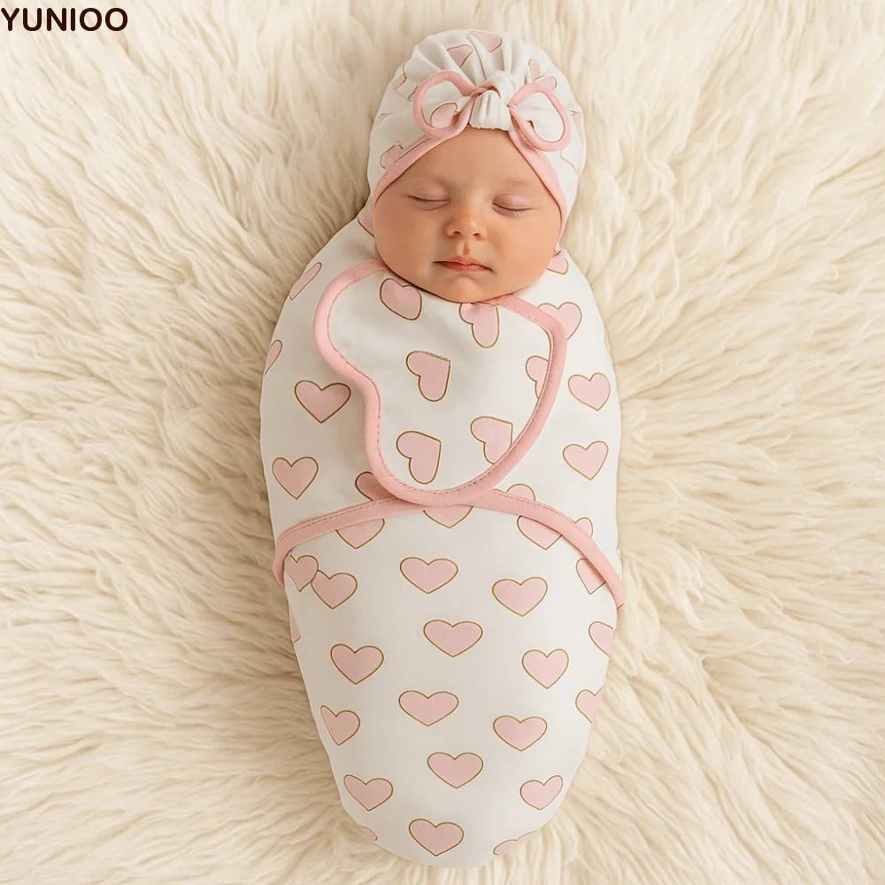 

Одеяло с бантом, комплект шляп, мягкая ткань, легкий материал, одеяло для фотосъемки новорожденных, регулируемая пленка с цветком