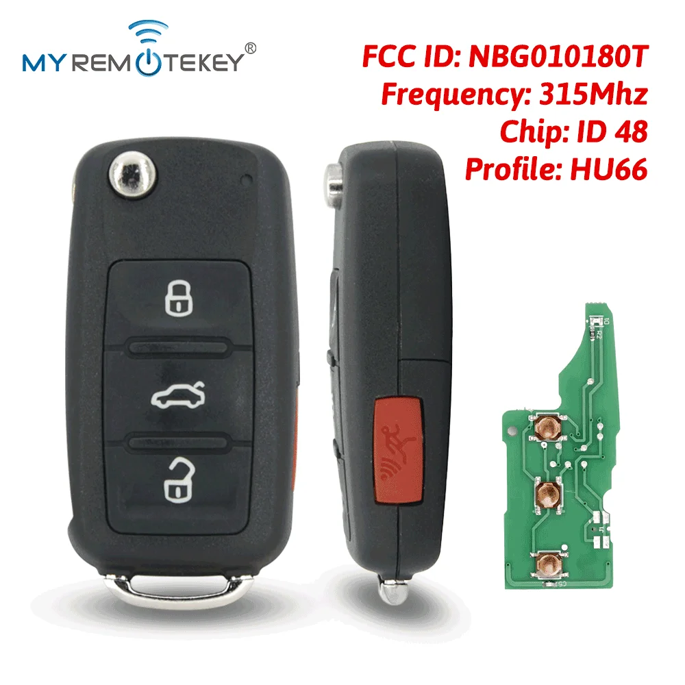 

Автомобильный раскладной ключ MYREMOTEKEY для VW Bettle CC EOS Golf Jetta Passat Tiguan Touareg 2014 2015 2016 4 кнопки 5K0837202ae 315 МГц