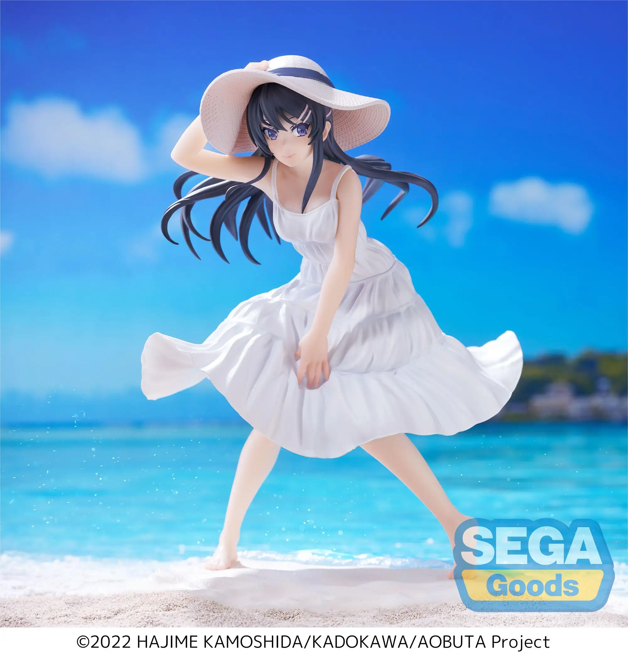 

Sega Rascal Does Not Dream of Bunny Girl Senpai LUMINASTA MAI SUMMER DRESS Pvc Action Figures Anime Figurine Toys Model Gift