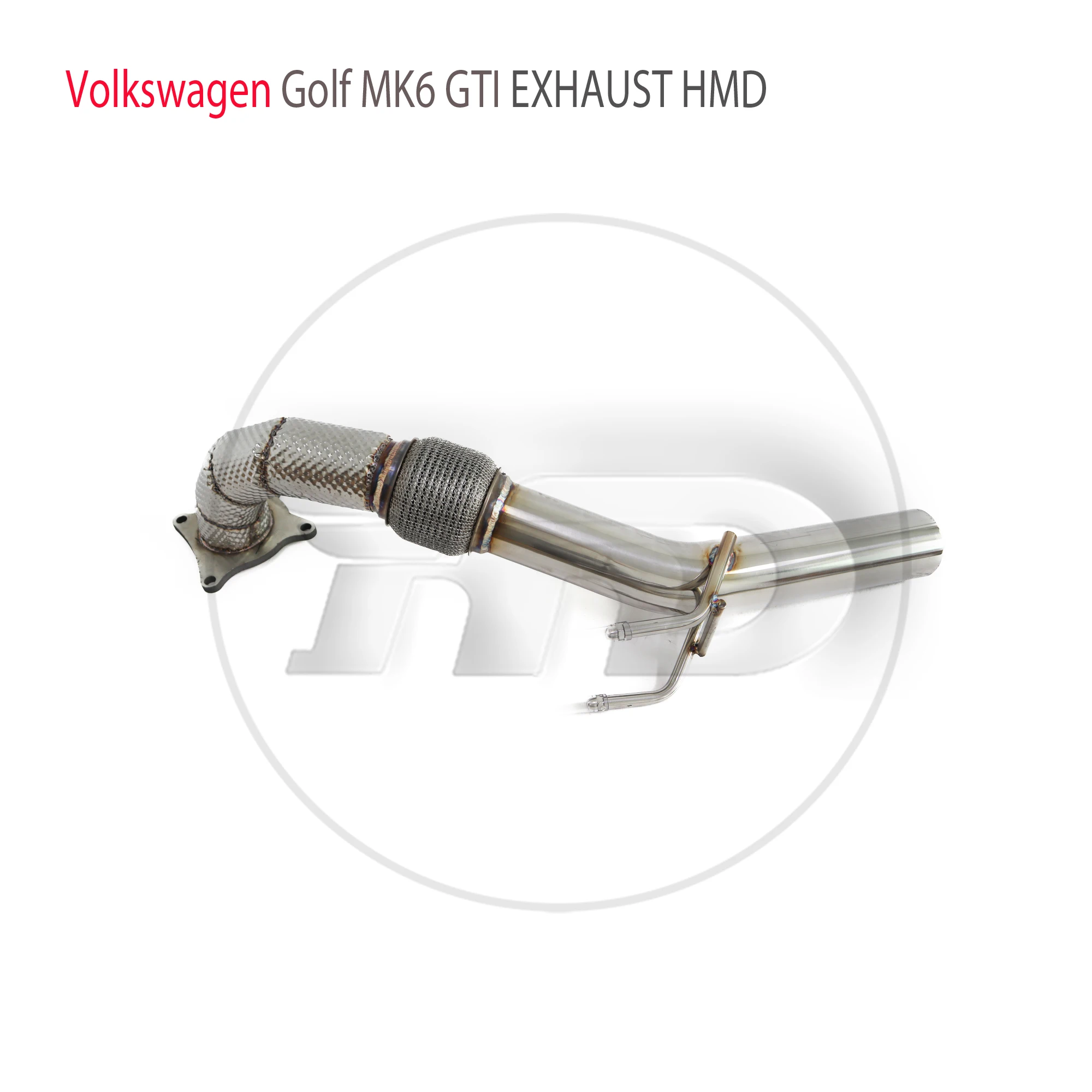 

HMD Exhaust System High Flow Performance Downpipe for Volkswagen Golf MK6 GTI 2.0 TFSI Car Accessories With Catalytic Converter