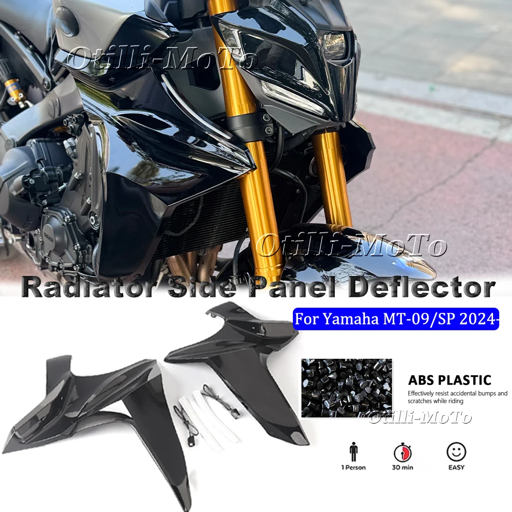 

New Motorcycle Radiator Side Panel Protector Front Head Cowl Rear Tail Seat Cover Deflector For Yamaha MT-09 MT 09 SP 2024 2025