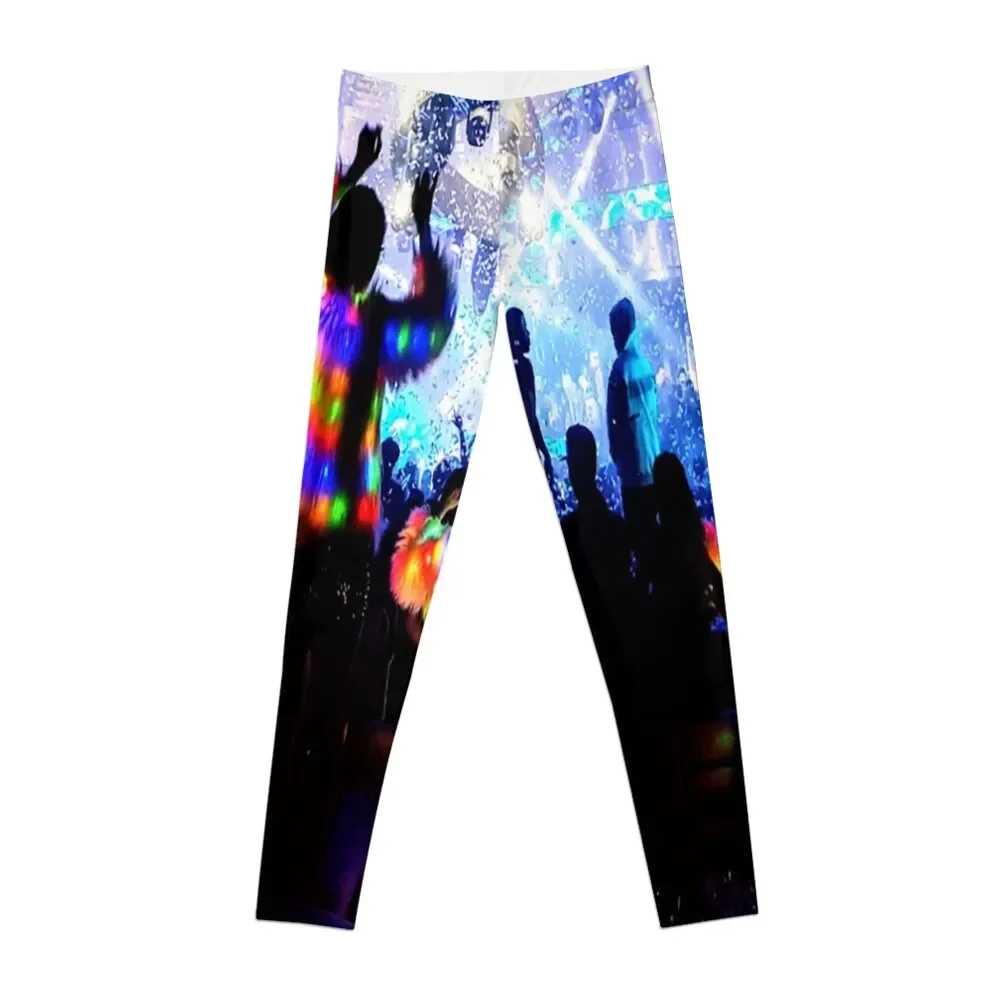 

Neon Party Leggings Clothing fitness jogging pants Womens Leggings