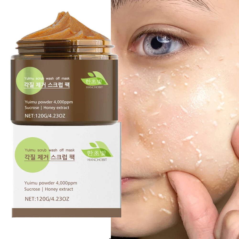 

Натуральный мед, корейский скраб для лица, глубокая очистка, удаление омертвевшей кожи, осветляющий отшелушивающий скруббер, осветляющий очищающий лицо