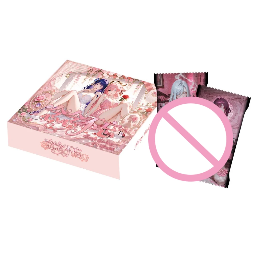 Always Thinking about It Anime Style Collectible Cards Mystery Box Random Trading Card Packs Original Illustration Gift Set