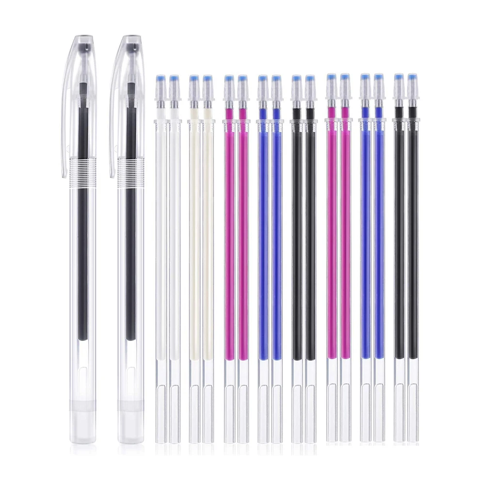 

50/100pcs Heat Erasable Pens Refill Fabric Marking Pens Refill Fabric Marker Pen Set for Fabric Quilting Sewing Dressmaking