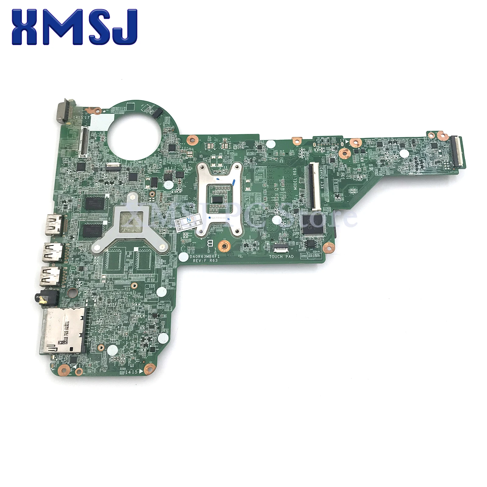 For HP Pavilion 14-E 15-E 17-E Laptop Motherboard 713256-001 713256-501 DA0R63MB6F1 HM86 HD8670M 2G GPU DDR3 100% Tested Work