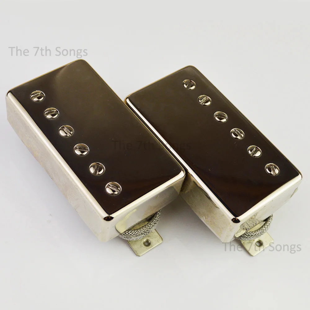 '57 Classic Humbucker Alnico II Magnet Neck Bridge Pickup 50mm spacing Braided Wire Long Leg Nickel for Electric Guitar LP