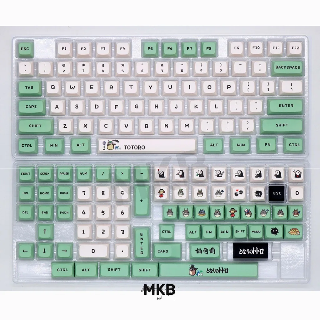 [READY STOCK]Anime PBT XDA Profile Keycap Set for Mechanical Keyboard