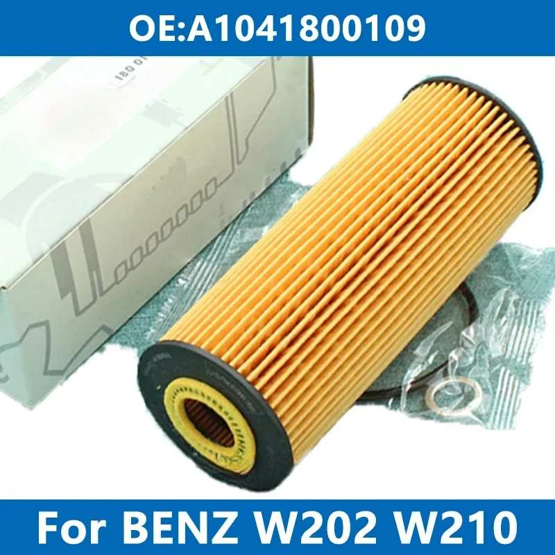 

Car Oil Filter Kit A1041800109 For Mercedes Benz W202 W203 W210 W140 C180 C200 Kompressor E220 S SPRINTER VITO M104 M111 Engine