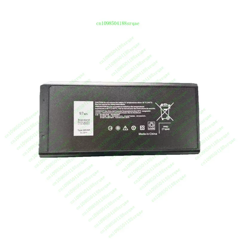 

X8VWF 11.1V 97WH battery for Dell Latitude 14 Rugged 5414 5404 7414 7404 VCWGN 453-BBBE 451-12188 4XKN5 5XT3V XN4KN"% Test"