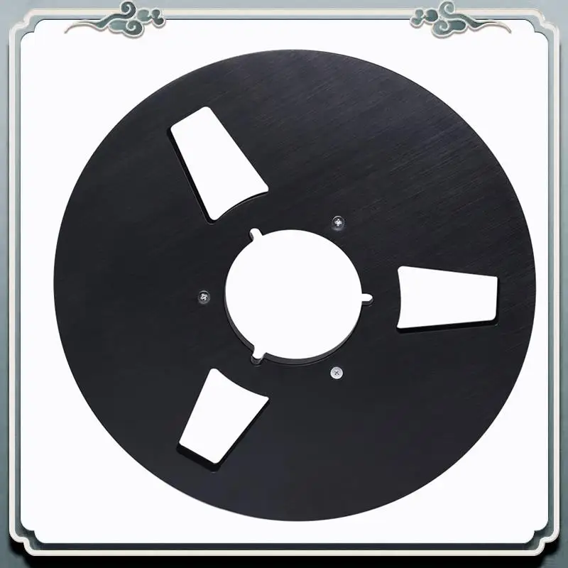พรีเมี่ยม 3 รู 10.5 นิ้วเปิด Reel เทปเสียงที่ว่างเปล่า Nab Hub Reel-To-Reel เครื่องบันทึกดิสก์ใหม่อลูมิเนียมอุปกรณ์เสริม