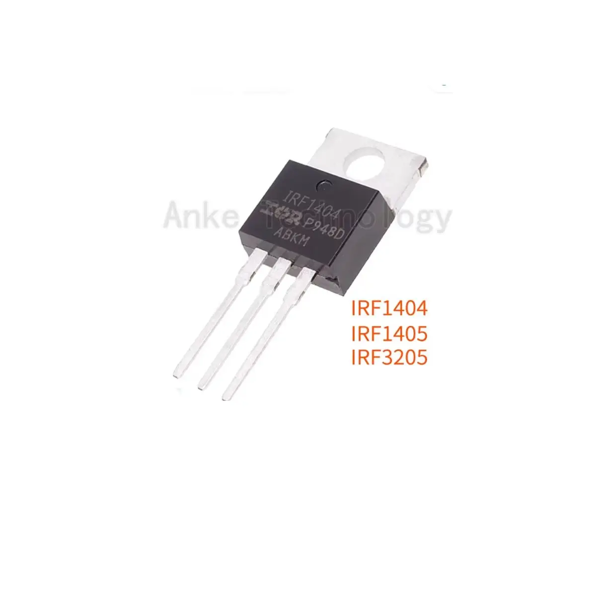 Brand new original IRF1404 IRF1405 IRF3205 through-hole TO-220 MOS field-effect transistor 10PCS