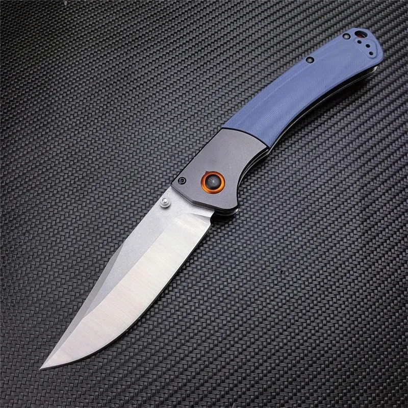 BM 15080 Tactical Folding Knife S30V Blade G10 / Wood Handle Outdoor Camping Hunting Pocket Knife Defense Survival EDC Tool