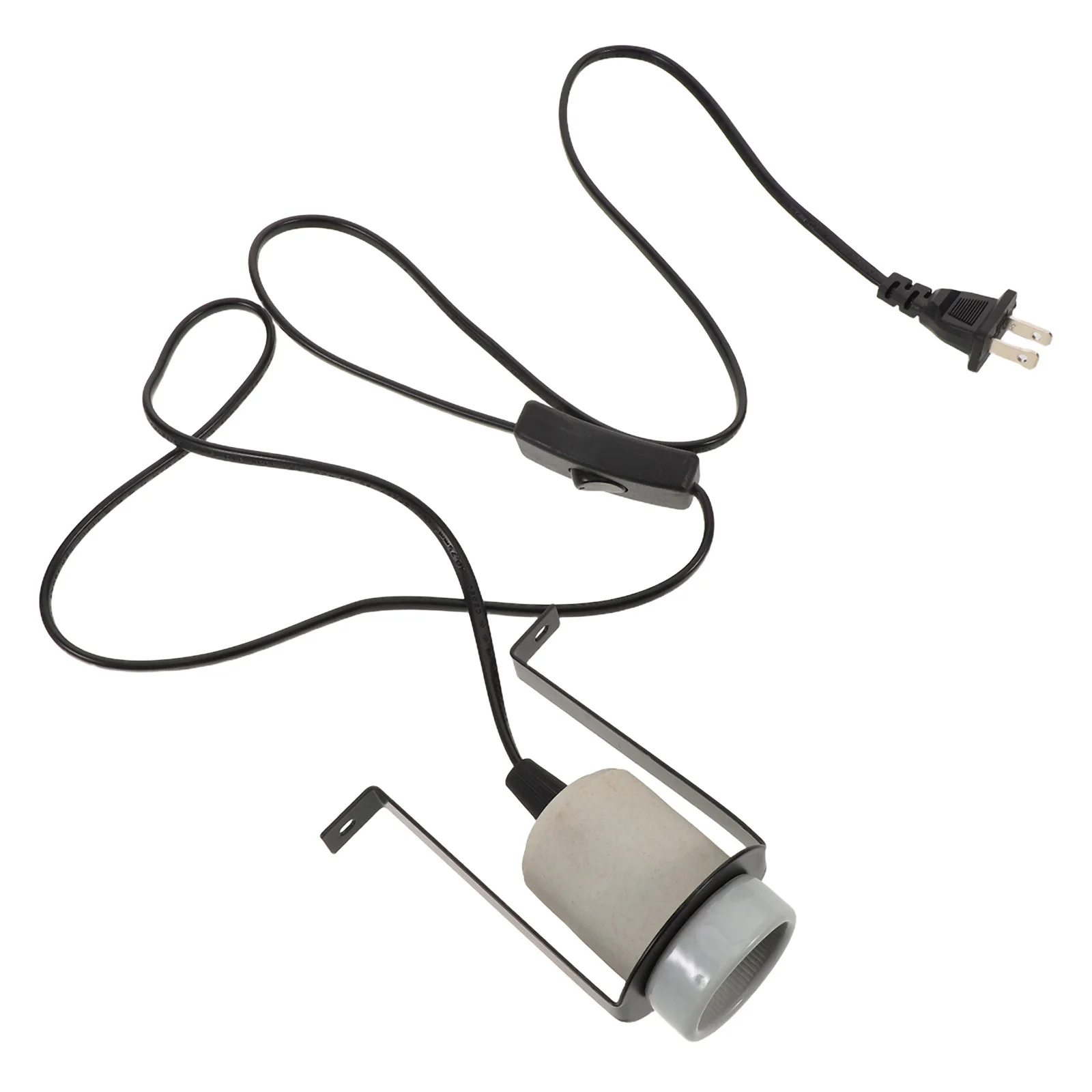 

Pet Heat Lamp Holder Adjustable Ceramic Reptile Heat Emitter For Turtle Lizard Snake Bearded Dragon Terrarium Cage Brooder