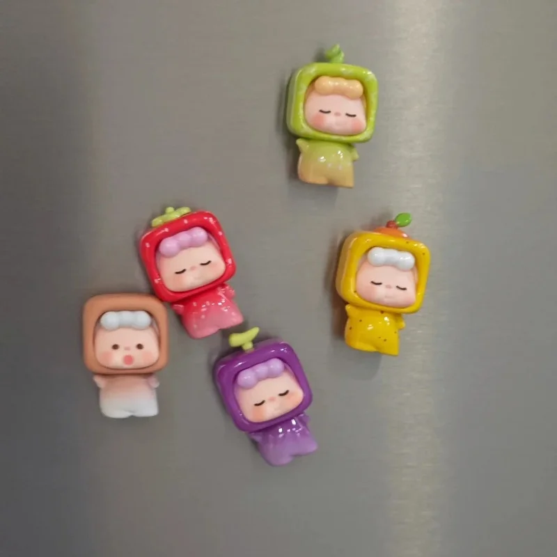 Borsa cieca della serie di ricette di frutta Wuwu autentica Mini scatola misteriosa Kawaii Anime Decorazione del desktop Modello Ornamento a sorpresa Regalo di Natale