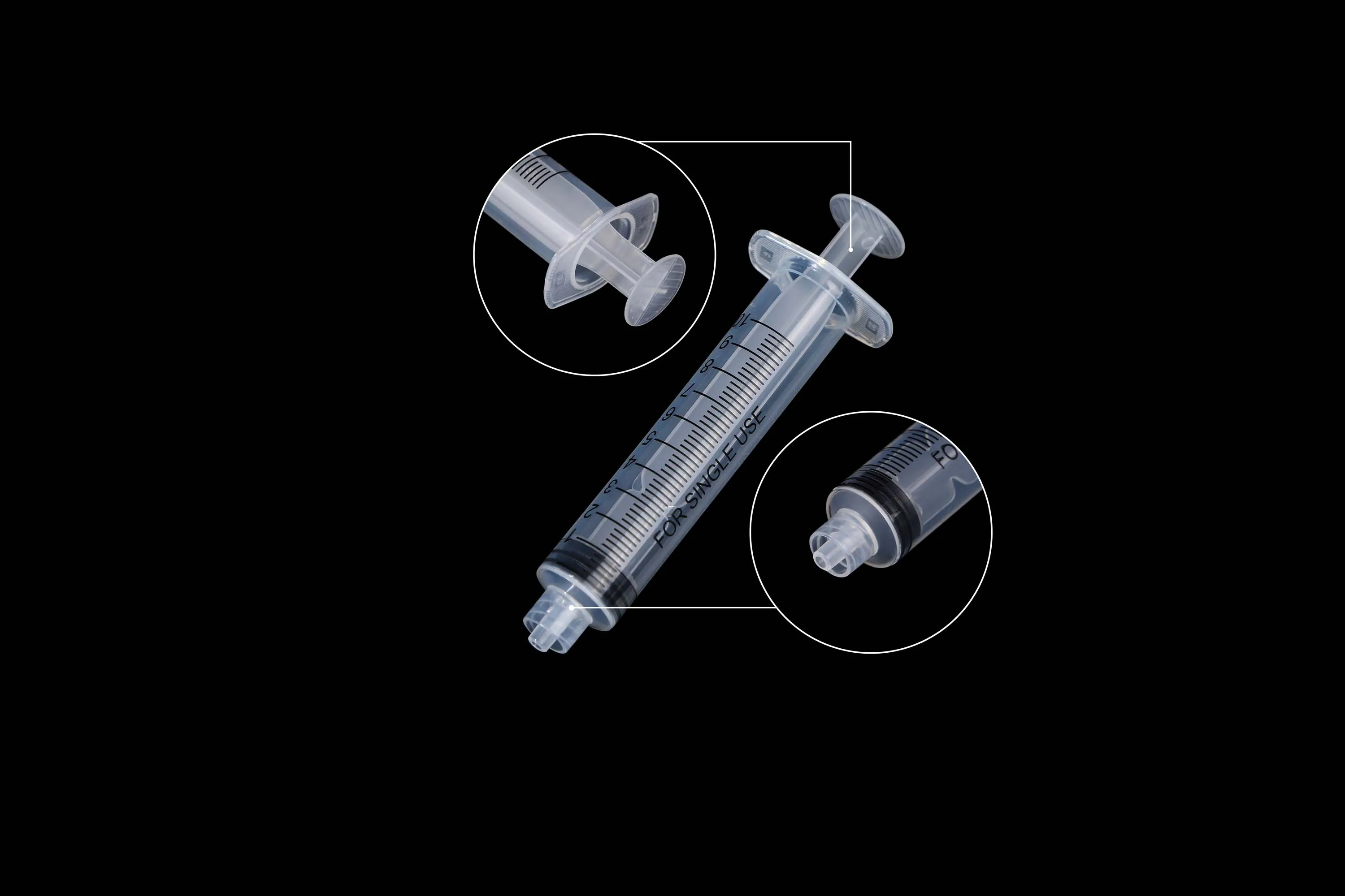 1ml/3ml/5ml/10ml Disposable Plastic Sterile Syringes, for Scientific Labs, Industrial Adhesives, Individually Package
