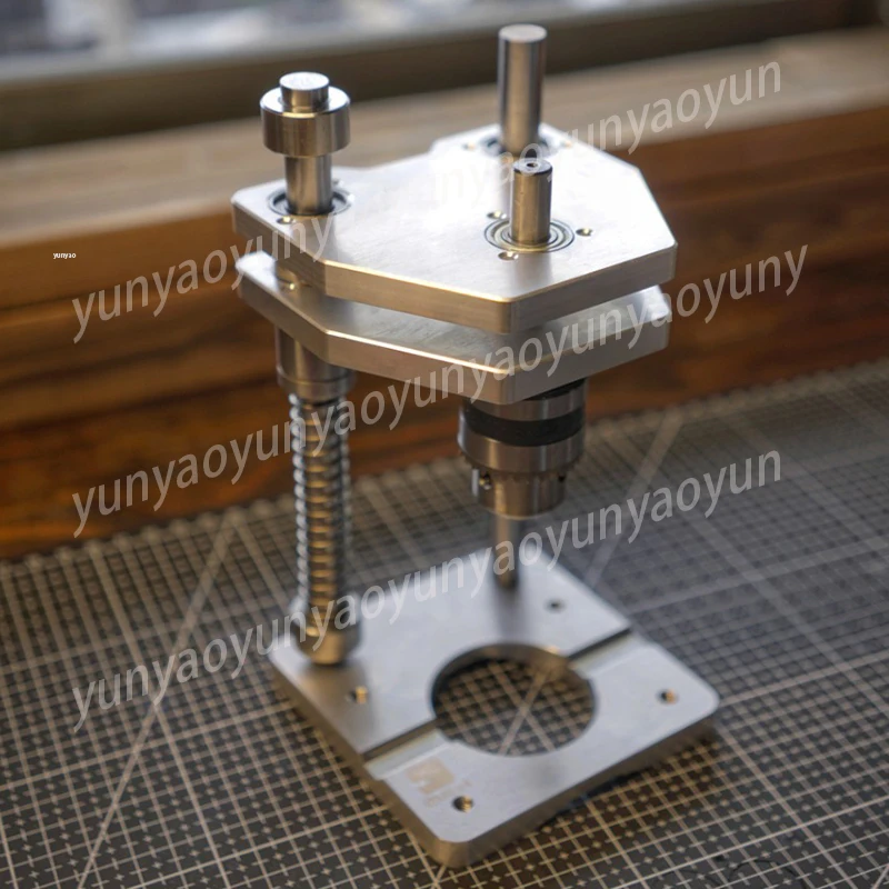 Adjustable Punch Locator or Straight Hole Drilling Template Tool 1Pc Precision Portable Drillling Guide Jig, Woodworking image 2