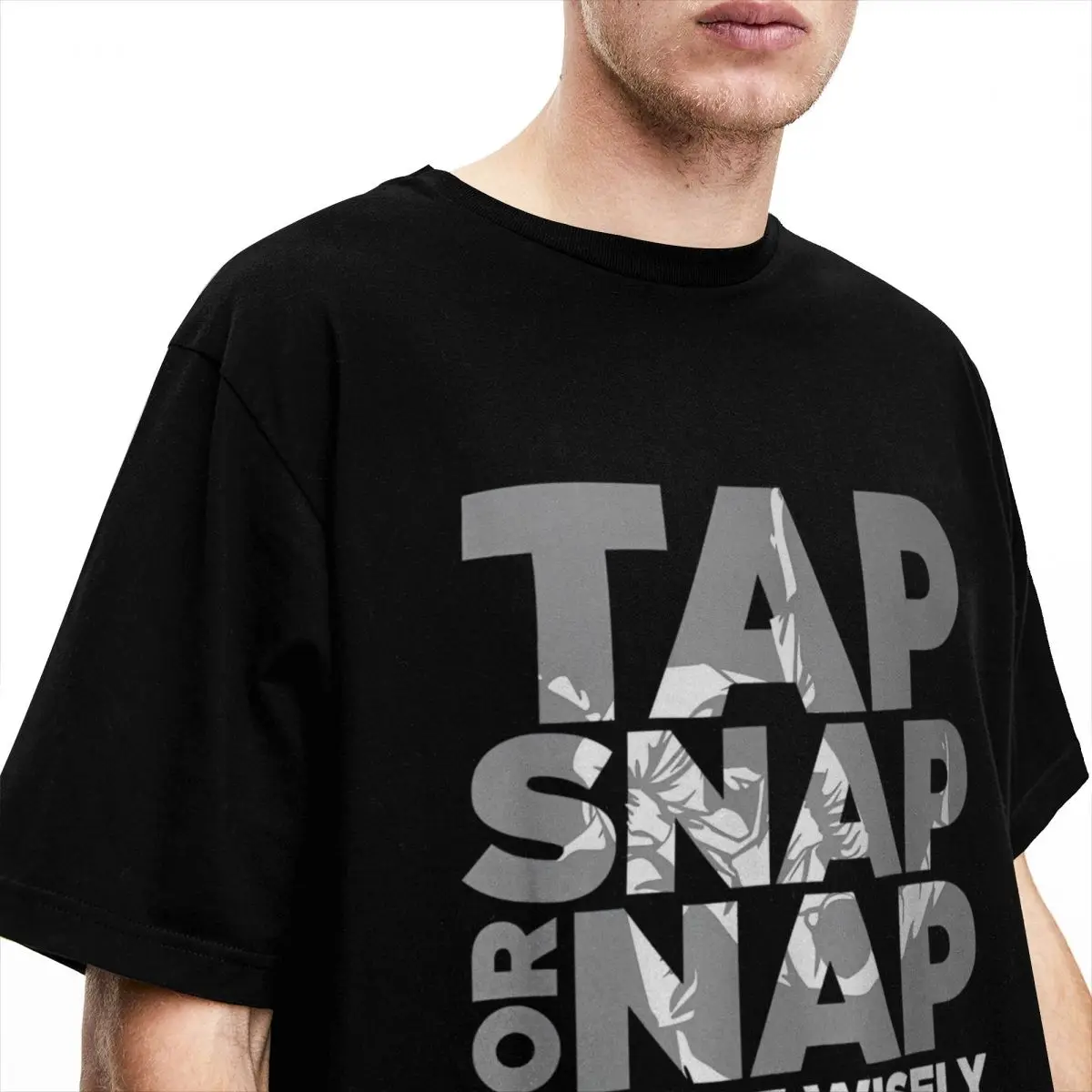 Tap Snap Or Nap Brazilian Jiu Jitsu BJJ T Shirt for Men 100% Cotton Casual T-Shirt MMA Submission Fighting Tees Clothing Gift