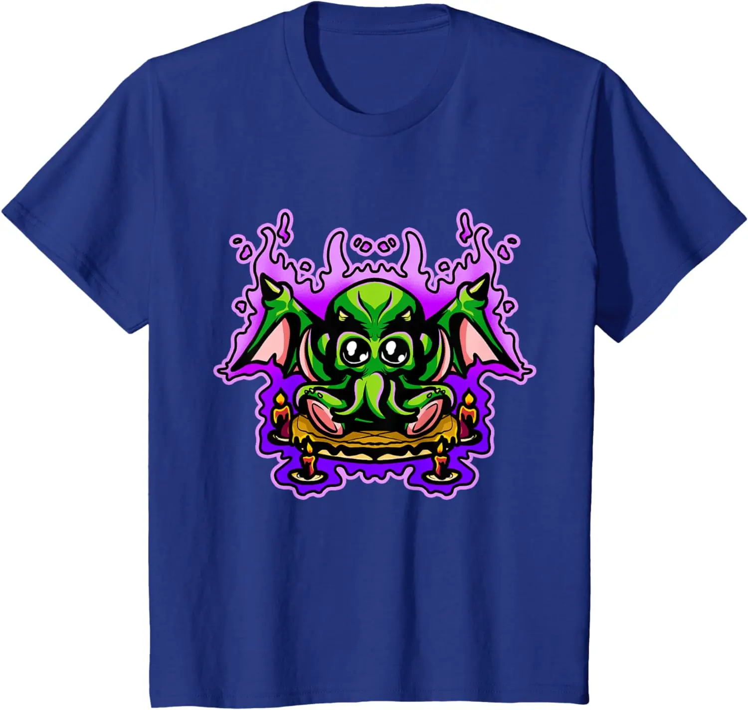 Cthullu Lovecraftian Necronomicon Mythos Creaturer Cathulhu T-Shirt