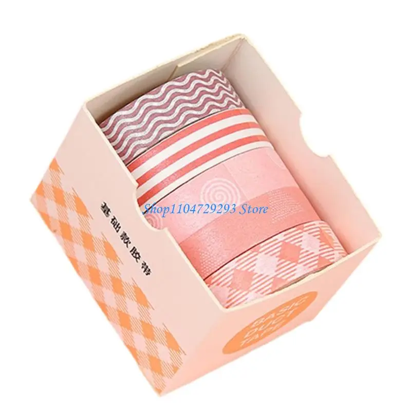 Y2GD Scrapbooking Background Tape 10mmx2m Aesthetic Masking Tape for Journal Planner