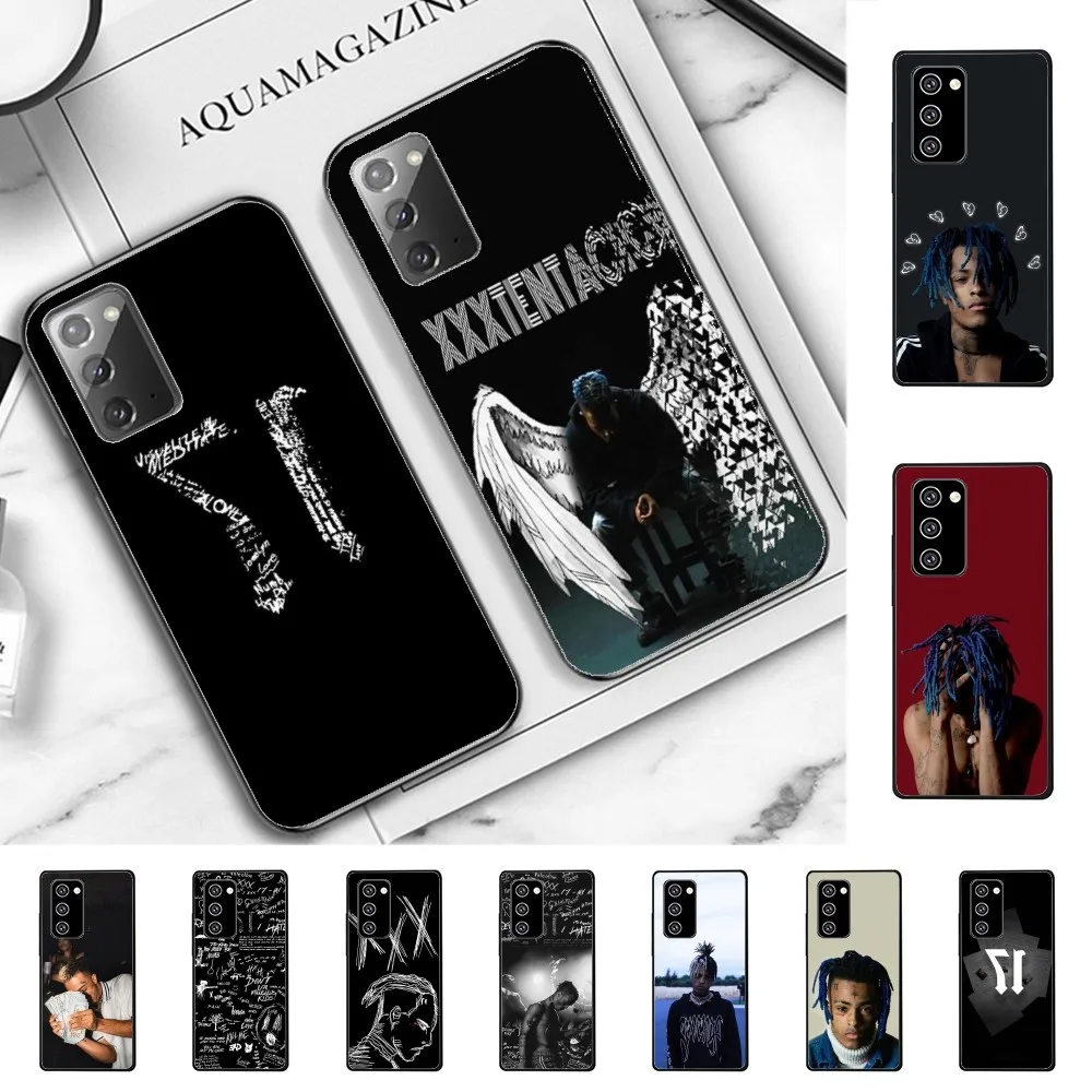 X-XXXTentacions 17 Rapper Phone Case For Samsung Note 8 9 10 20 Pro Plus Lite M 10 11 20 30 21 31 51 A 21 22 42 02 03