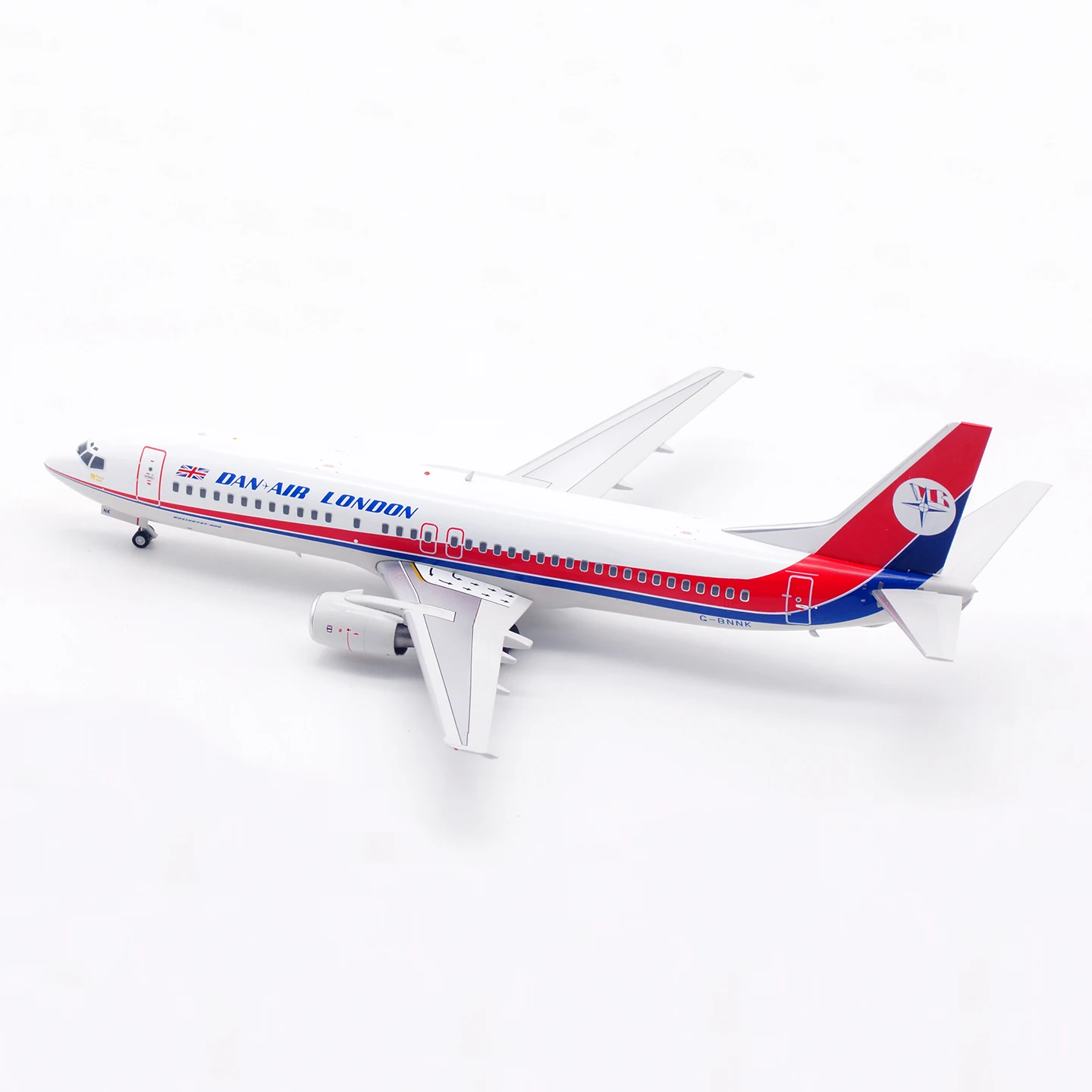 

IF734DA0524 Alloy Collectible Plane Gift INFLIGHT 1:200 Dan-Air London Boeing B737-400 Diecast Aircraft Jet Model G-BNNK