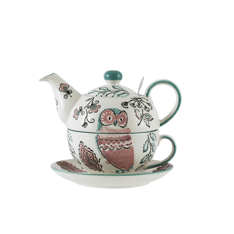 

London Pottery 300ML ceramics cup tetra set tea pot infuser welding kettle tea maker matcha coffeeware teaware with strainer