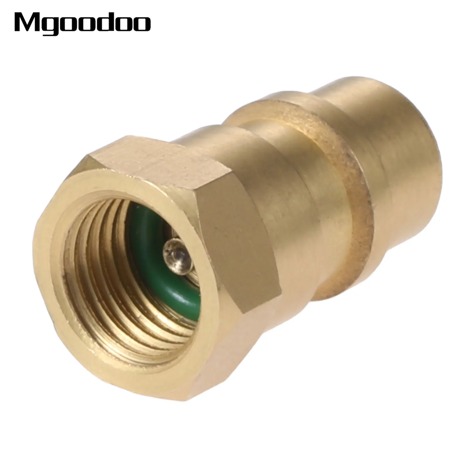 

1 шт. латунный винт R12 R22 R502 к R134A 1/4 дюйма SAE на резьбу 8v1, адаптер для быстрого преобразования, клапан, установка автомобильного кондиционирования