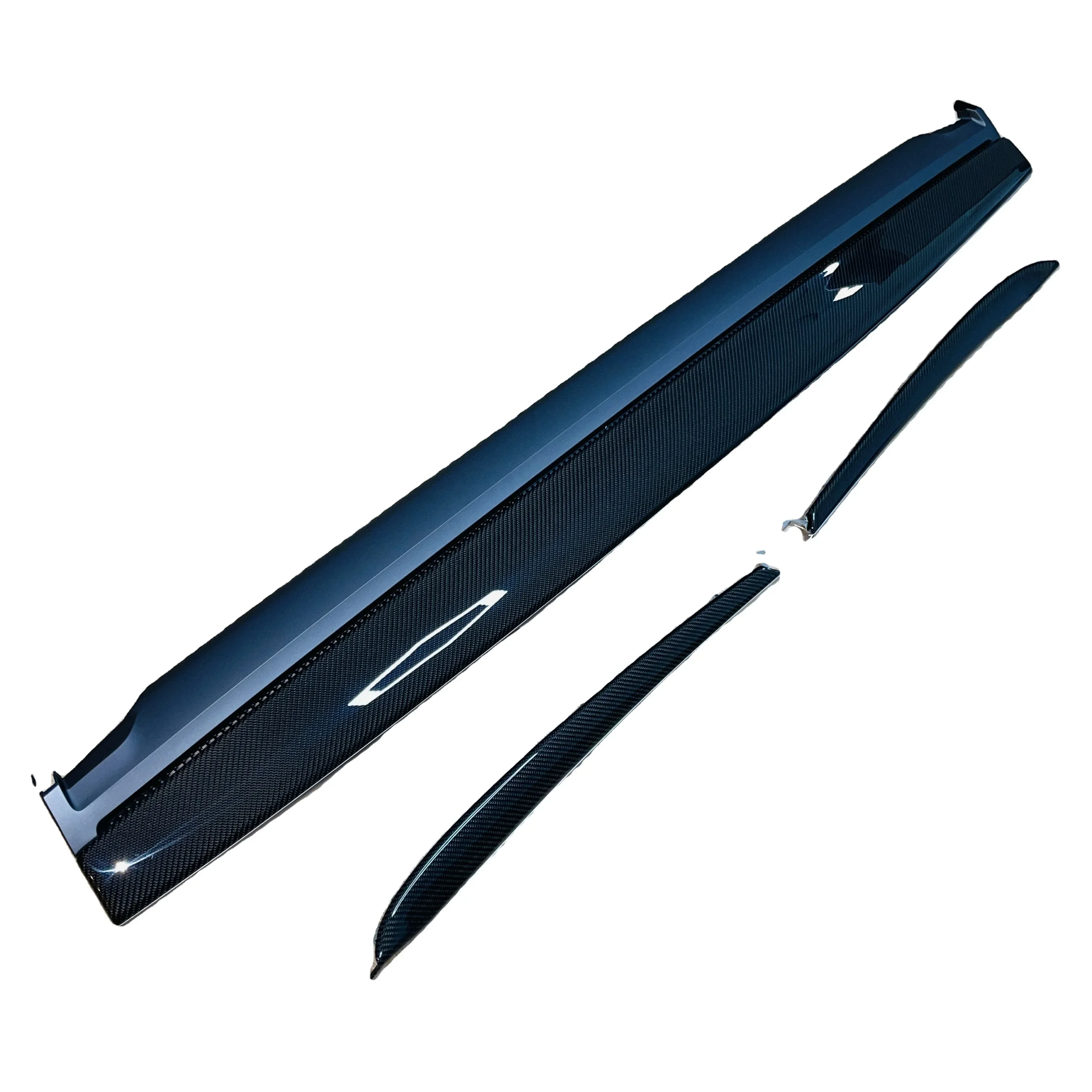 MODEL 3 Dashboard Trim Carbon Fiber Inner Door Matte Finish for MODEL Y Car Front Console Interior Door Handle Replacement