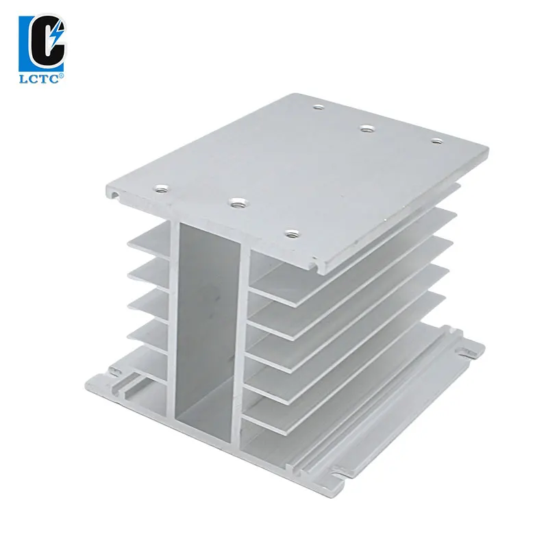 LCTC SSR Radiator Heat Sink Aluminum Cooling Radiator for Solid State Relay Three Phase 10A 25A Non-contact H-110