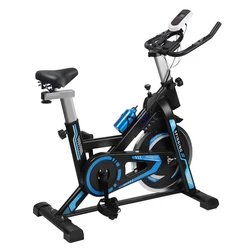 Home indoor magnetic exercise fit spinning bike con schermo