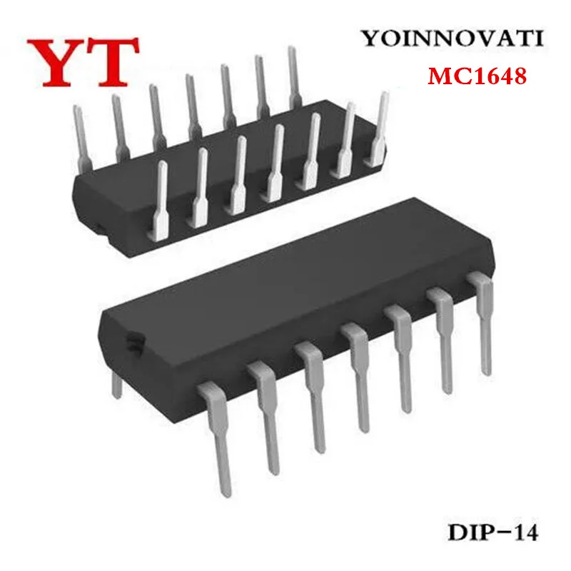 10PCS MC1648P MC1648 DIP 14 Voltage Controlled Oscillator New Stock IC Best Quality