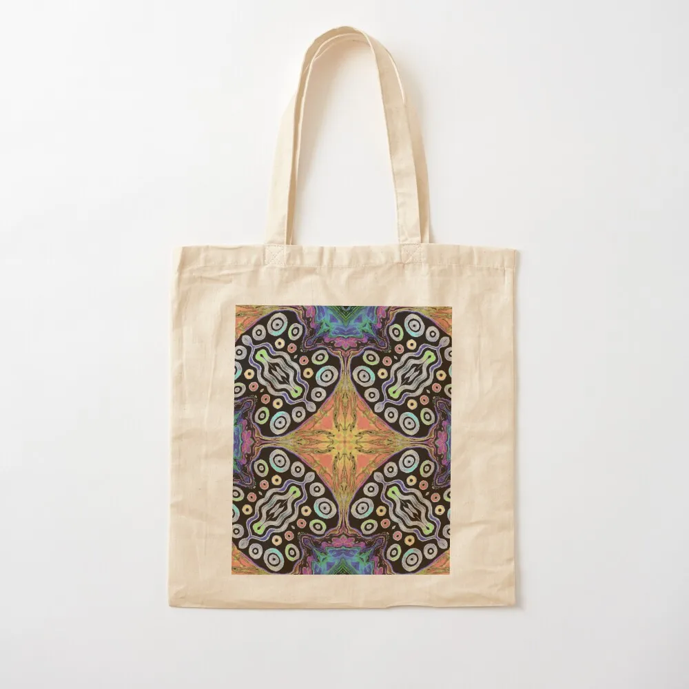 

Earth, Wind, Fire and Water Tote Bag Fabric bag reusable grocery bags Canvas Tote Bag