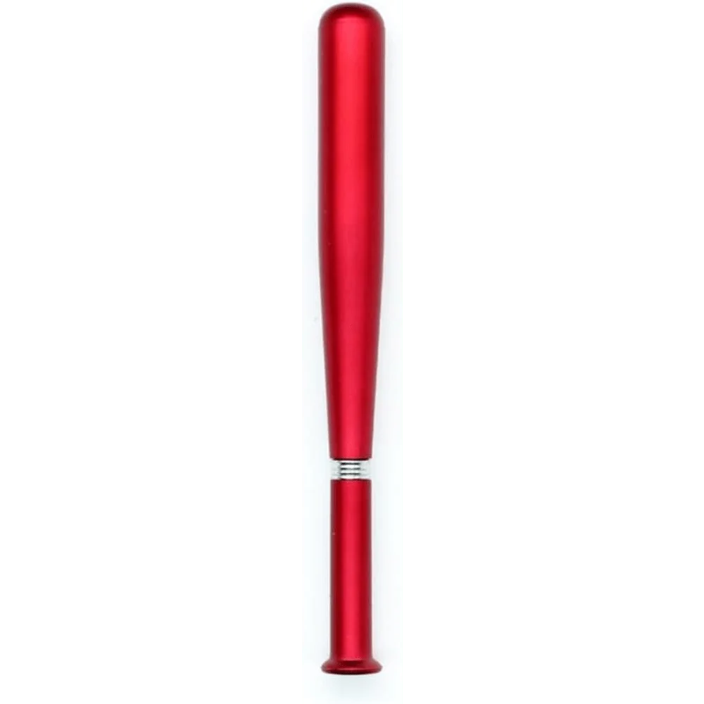 Baseball Bat Pen: Smooth oil ink. Perfect for school, office pranks & gifts. A unique writing tool for students & pros.
