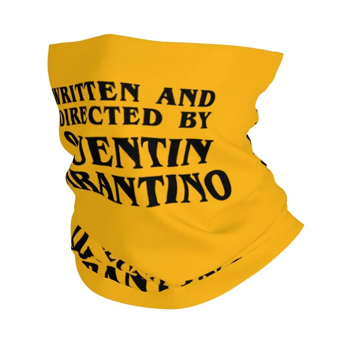 Bandana Vintage de película Quentin Tarantino para hombres y mujeres, calentador de cuello, bufanda de esquí para senderismo, Polaina, Pulp Fiction Bill, cubierta facial, Invierno