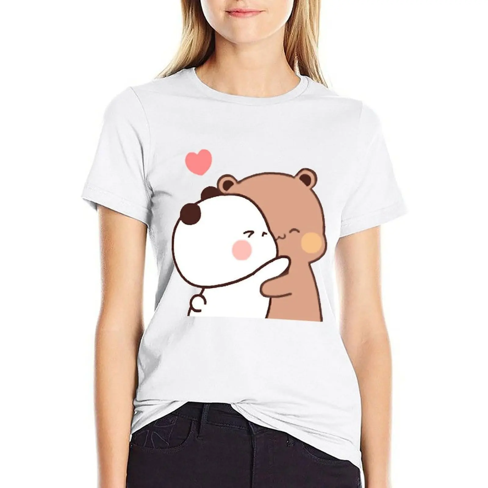 

Bubu Dudu T-shirt Blouse Female clothing summer tops oversized workout shirts for Women