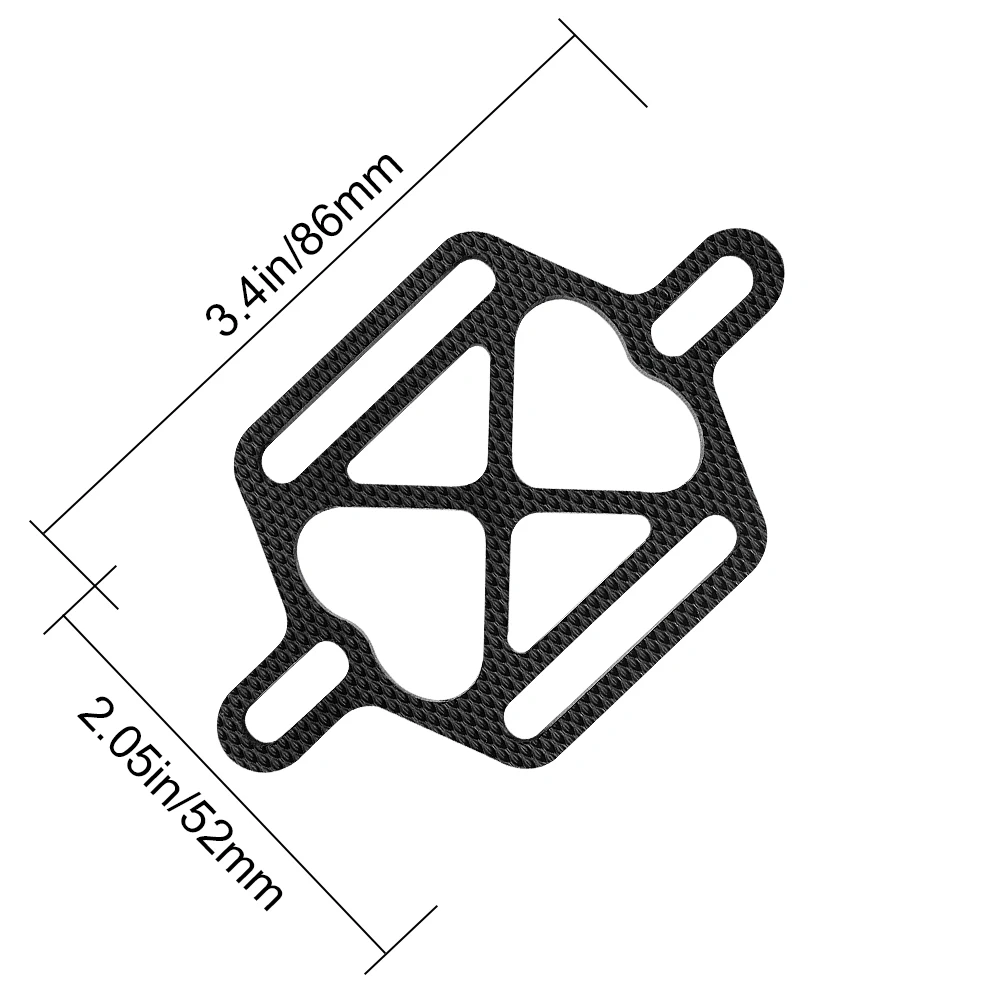 Draagbare uitbreidingskaart voor Grind Escape Fiets Voorvork Deel Accessoire Bagage Cargo Carrier Rack Ondersteuning Houder
