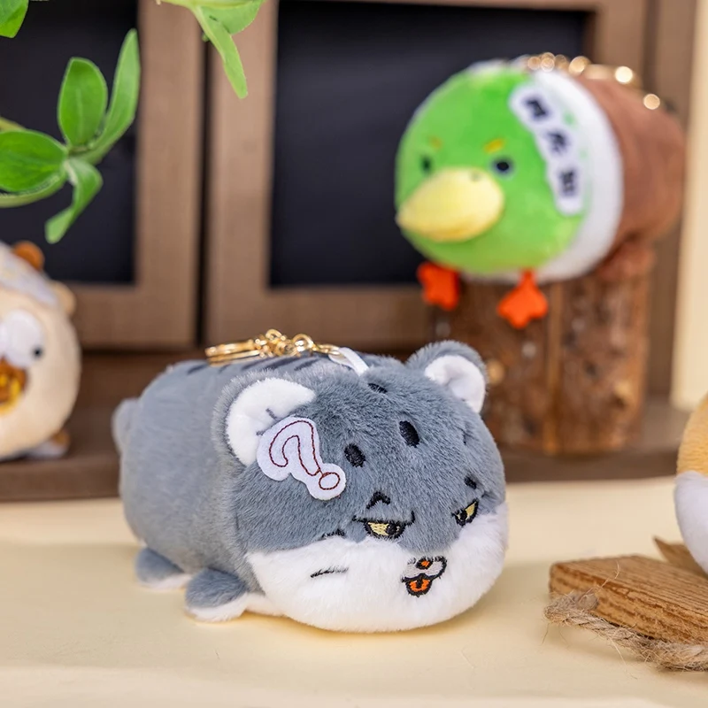 Monederos de Animales Lindos de 11 cm, Bolsas Portátiles Compactas para Monedas y Llaves, Llaveros Colgantes, Regalos Prácticos Perfectos para Todos