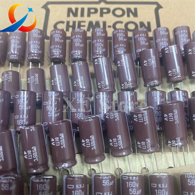 10 sztuk KY 160V56UF objętość 10X20MM NCC kondensatory elektrolityczne EKXJ161ETD560MJ20S 56UF 160V nowy