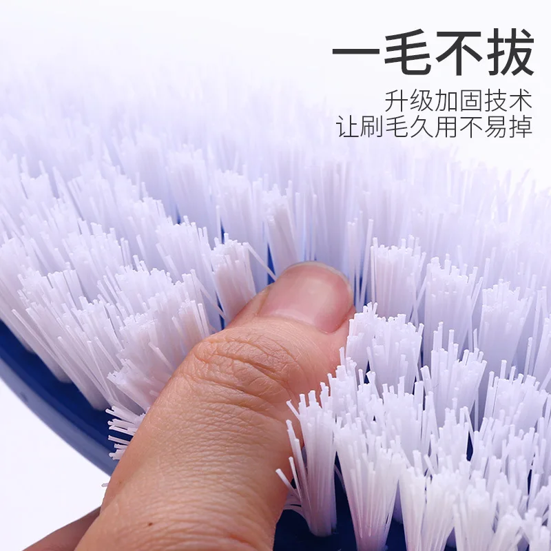 Scrubbing Brush Hard Bristle Laundry Clothes Shoes Scrub Brush Portable Plastic Hands Cleaning Brush for Kitchen Bathroom