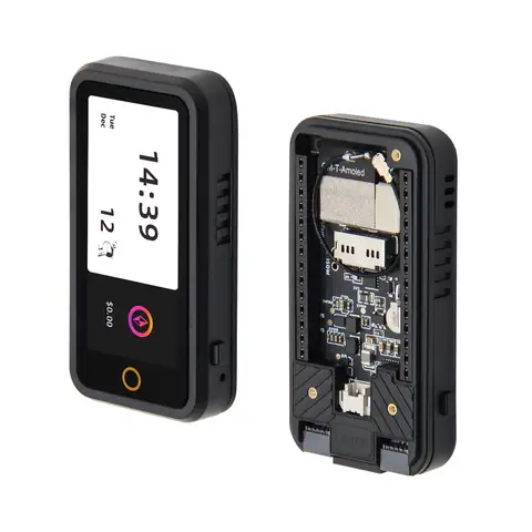 LILYGO  T-Display-S3-AMOLED-Plus ESP32-S3 Development Board with PMU, RTC & SD Card