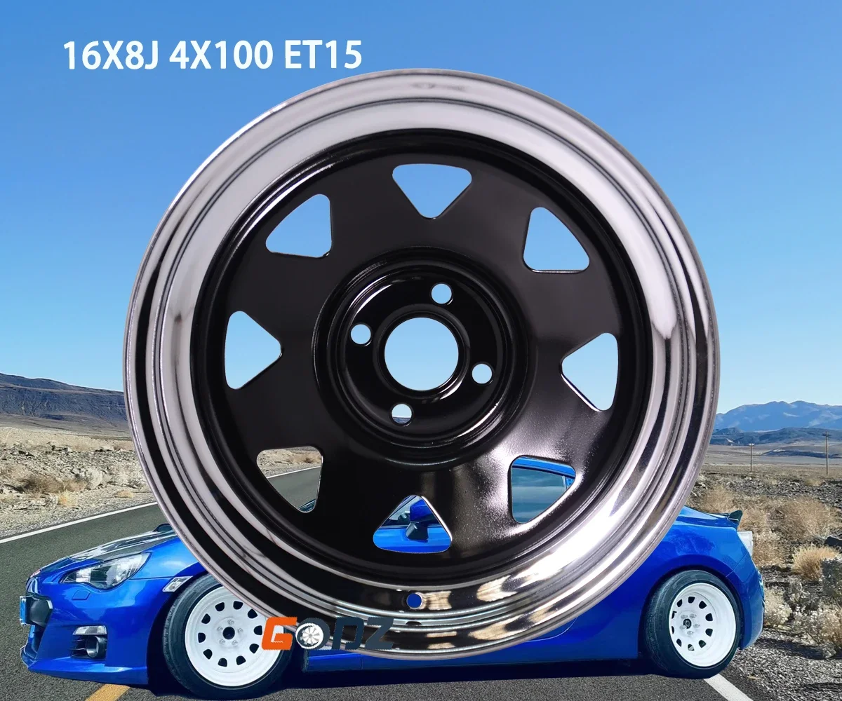 16inch 4X100 Sail Aries Wheel Spoke Steel for Accord Civic Partner Fit Sunraysia Spoke Vehicle Modification