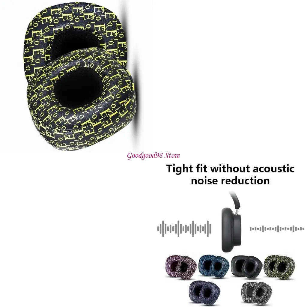 

Earpads for Majored 4 Headphone Ear Cushions Soft Protein Leather for Superior Comfort Quick Installation