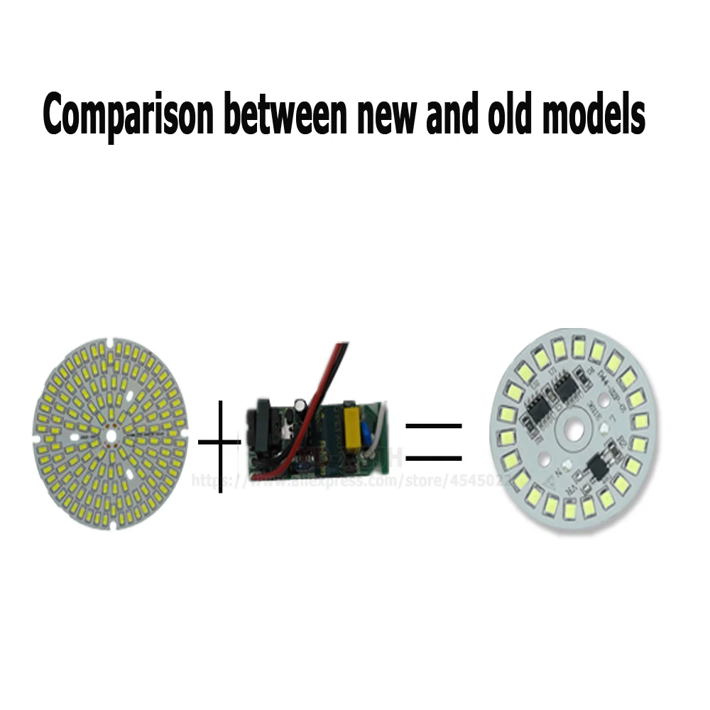 Imagem -05 - Contas de Led ac 220v Led Pcb Smd 2835 Driver ic Integrado Contas de Led Smart ic Smd 3w 5w 7w 9w 12w 15w Fonte de Luz de Led para Lâmpada com 10 Peças