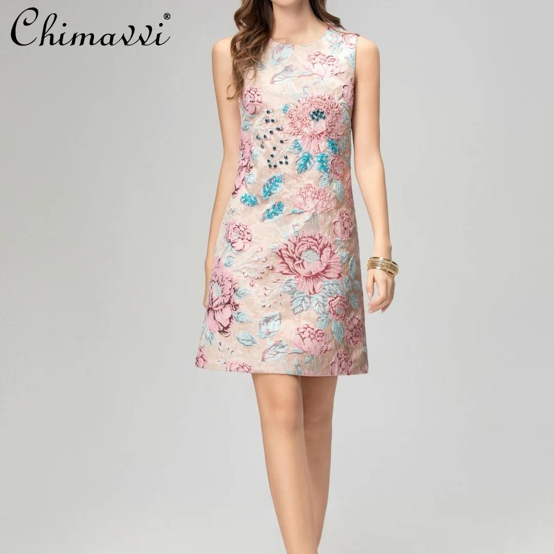 خريف جديد أزياء الرجعية الأزهار التطريز أكمام اللباس الراقية اللون حجب مطرز الديكور أنيقة حزب فستان قصير