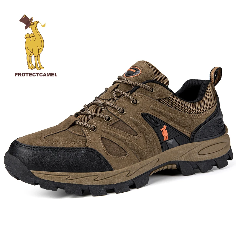 

Non Slip Armys Militarys Camel Brand Hikeup Trail Mountain Camping Hunting Climbing Trip Outdoor Trekking Hiking Shoes Men Women